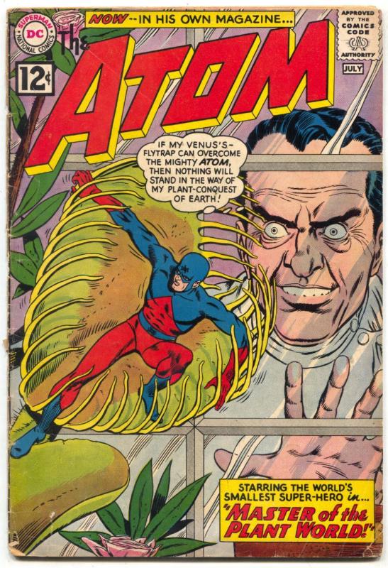 The Atom #1 1962- Gil Kane DC Silver Age Key issue G