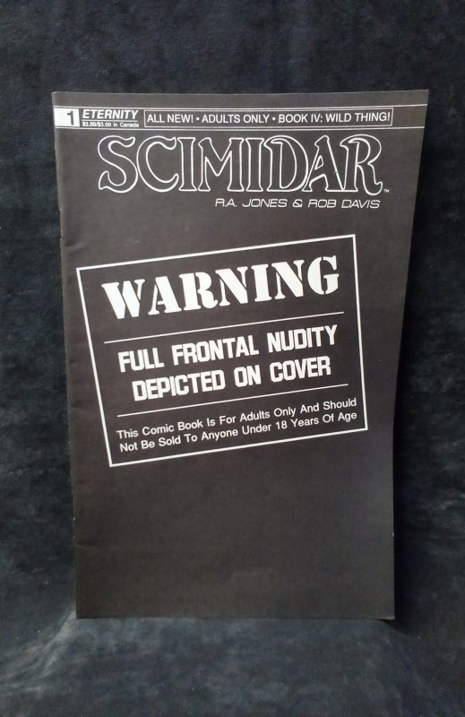 Scimidar Book IV: Wild Thing #1 Nude Variant (1990)