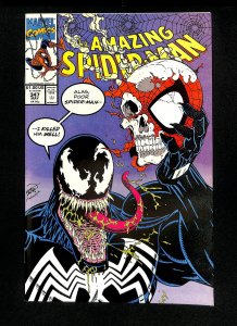 Amazing Spider-Man #347 Venom Killed Spider-Man Well!
