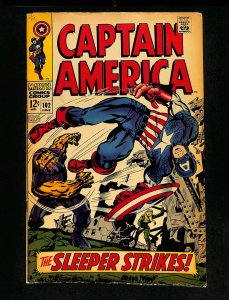 Captain America #102 Red Skull and Sleeper!