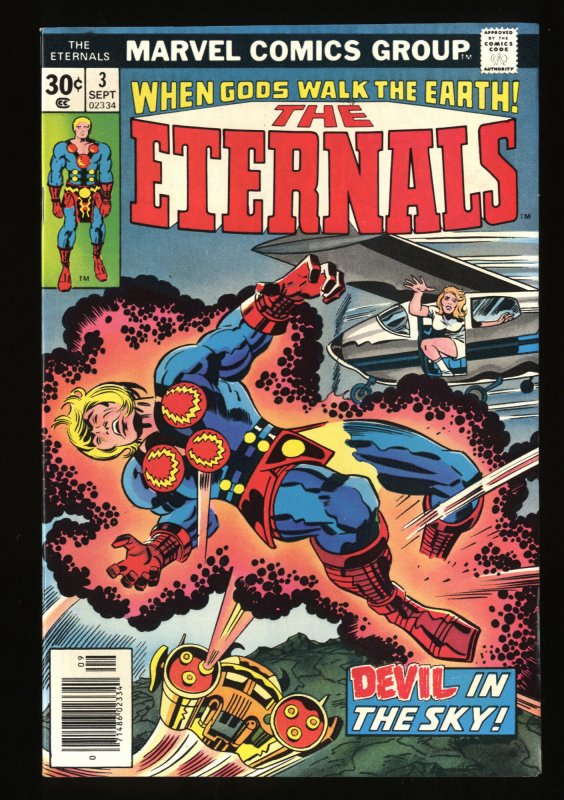 Eternals #3 VF 8.0 1st Sersi!