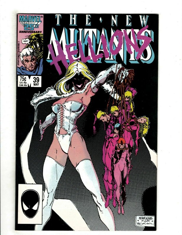 12 The New Mutants Marvel Comics # 38 39 40 41 42 43 44 45 46 47 48 49 Namor RB7