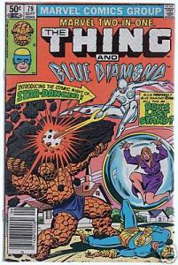 Marvel Two-In-One #79 Fantastic Four Comics 1981 Fn+