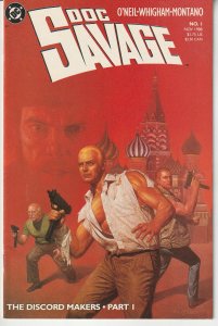 Doc Savage(1988) # 1   Doc Savage's New Adventures in the 80s/90s !