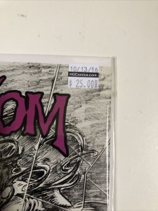 VENOM #9 Scorpion Comics/MegaCon Orlando 2017 Partial Sketch Variant