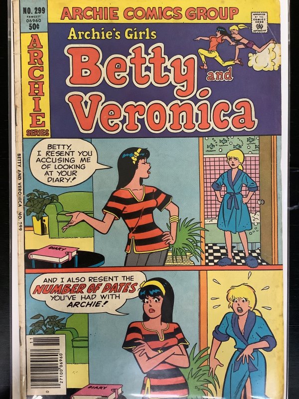 Archie's Girls Betty and Veronica #299 (1980)