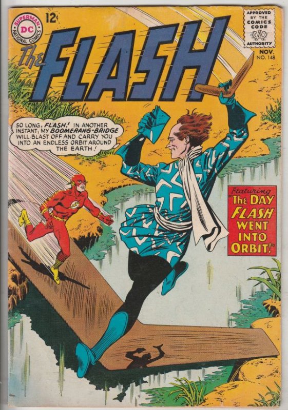 Flash, The #148 (Nov-64) VG/FN+ Mid-Grade Flash