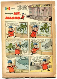 Four Color Comics #602 1954- Nearsighted Mr Magoo- Dell Comics FAIR 