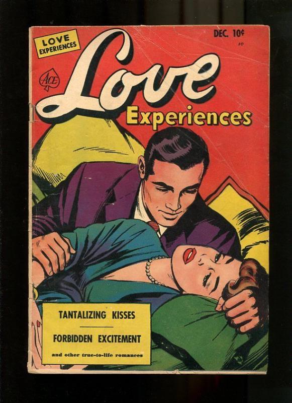 LOVE EXPERIENCESE 10-1951-PRECODE ROMANCE VG