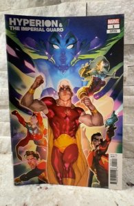 Heroes Reborn: Hyperion & the Imperial Guard Variant Cover (2021)