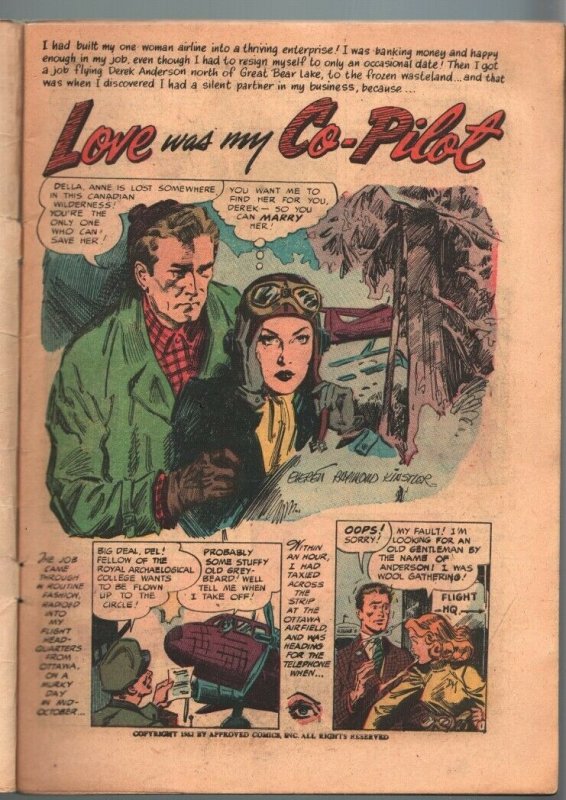 PERFECT LOVE #8-1952-EVERETT RAYMOND KINSTLER-PHOTO COVER-ROMANCE-G/VG G/VG