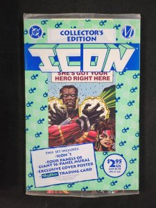 Milestone/DC Polybagged Collector's Edition 2PC - Hardware & Icon (SEALED) 1993