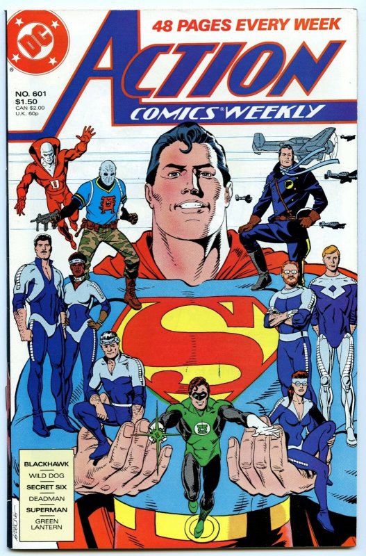 Action Comics Weekly 601 May 1988 NM- (9.2)