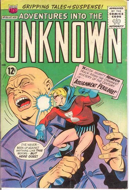 ADVENTURES INTO THE UNKNOWN 160 VG COMICS BOOK