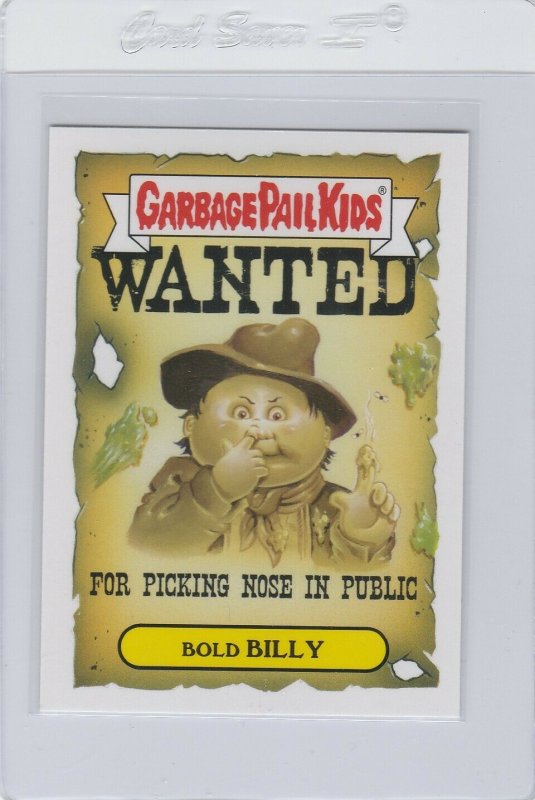 Garbage Pail Kids Bold Billy 5a GPK 2016 American As Apple Pie In Your Face