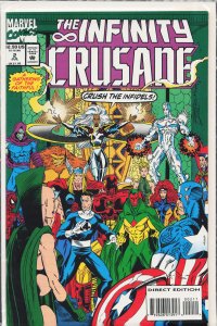 The Infinity Crusade #2 (1993) Mr. Fantastic