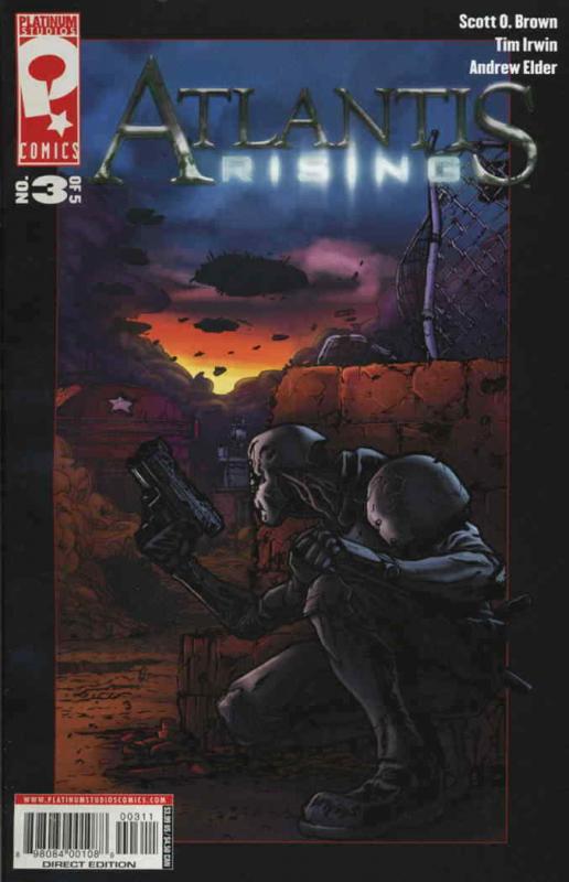 Atlantis Rising #3 VF/NM; Platinum | save on shipping - details inside