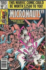 Micronauts #21 (1980) - VF/NM