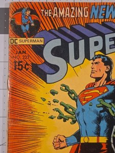 Superman #233 Jan-1971 ?- Iconic Cover Art By Neal Adams / DC Comics