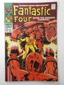 Fantastic Four #81 (1968) Beautiful VG+ Condition!