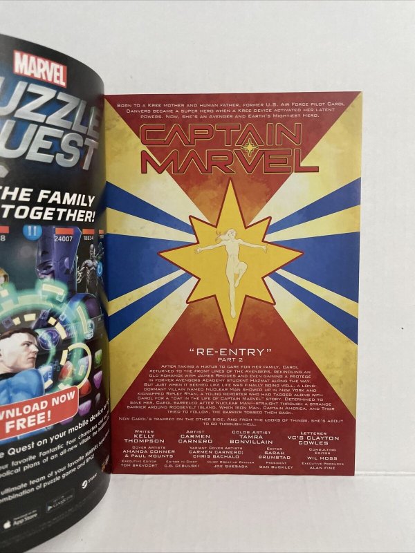 Captain Marvel #2 Carnero Variant 2019