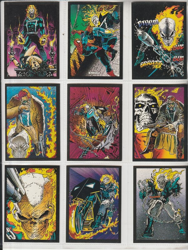 80 Ghost Rider II Trading Cards