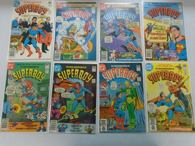 New Adventures of Superboy lot 45 different from #1-54+ Special 8.0 VF (1980-84)