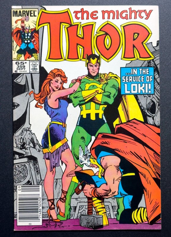 Thor #359 (1985) Newsstand - Walt Simonson Art - VF/NM!