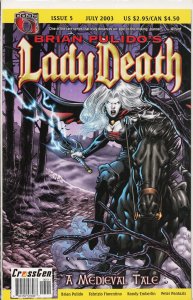 Brian Pulido's Lady Death: A Medieval Tale #5 (2003) Lady Death