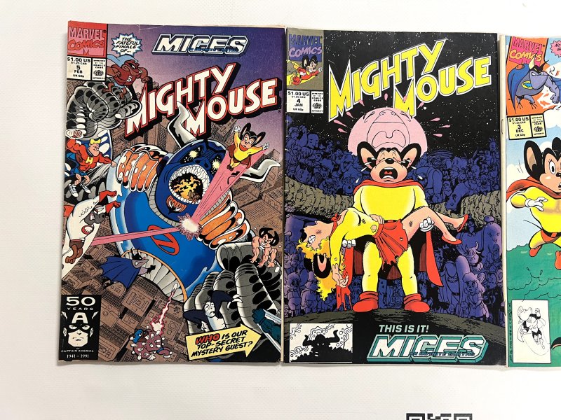 3 Mighty Mouse Marvel Comic Books#6 7 8 Avengers Defenders Hulk X-Men  118 JS4