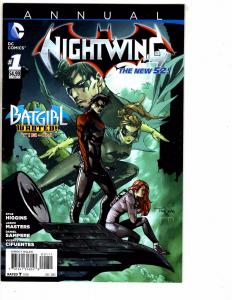 4 DC Comics # 1 Damian Nightwing Annual Thunder Manhunter Batman Superman J209