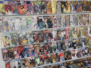 Huge Lot 200+ Comics W/ Batman, Wolverine, Avengers, Spidey+ Avg VF- Condition!