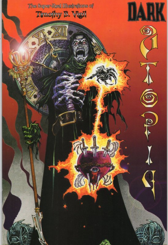Dark Utopia #4 (1998)Adult Comic Book Illustration Tim Vigil Grade NM 9.4