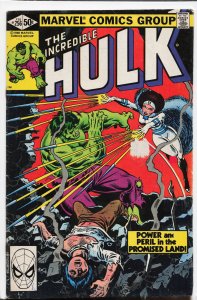 The Incredible Hulk #256 (1981) Hulk [Key Issue]