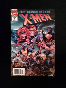 Official Marvel Index to the X-Men #1 (2ND SERIES) MARVEL 1994 VF+ NEWSSTAND