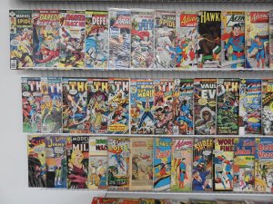 Huge Lot 150+ Silver/Bronze Comics W/ Thor, Daredevil, Iron Man, +More! See desc
