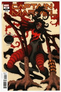 Captain Marvel #24 Knullified Variant (Marvel, 2020) NM