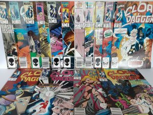 CLOAK & DAGGER #1 - 14+ M. MISADVENTURES +DEATHLOK 1 - 27 -  34 BOOKS