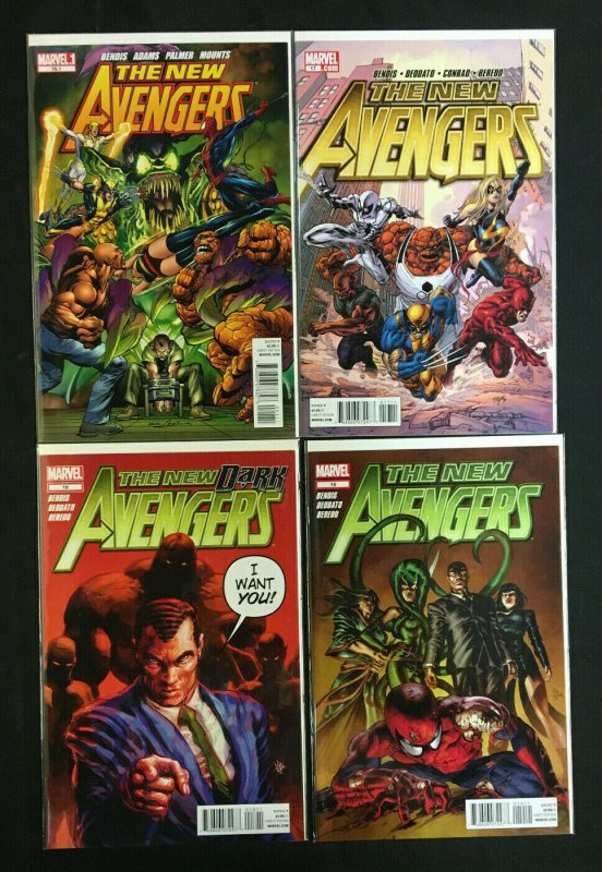 NEW AVENGERS 36 COMICS RUN 1-34 INCLUDES #16.1 AND ANNUAL #1 VF/NM