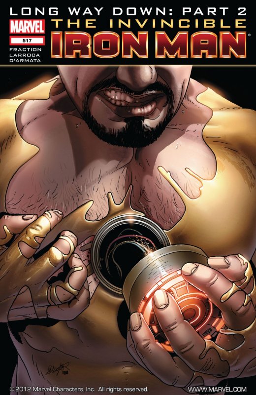 INVINCIBLE IRON MAN #517 (2012) SALVADOR LARROCA | DIRECT EDITION