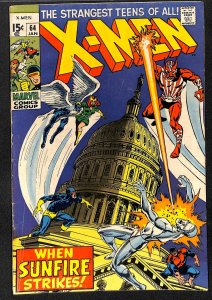 X-Men #64 VG+ 4.5 1st Sunfire!