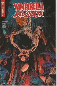 Vampirella Red Sonja #11 Cover O FOC Dynamite Entertainment NM