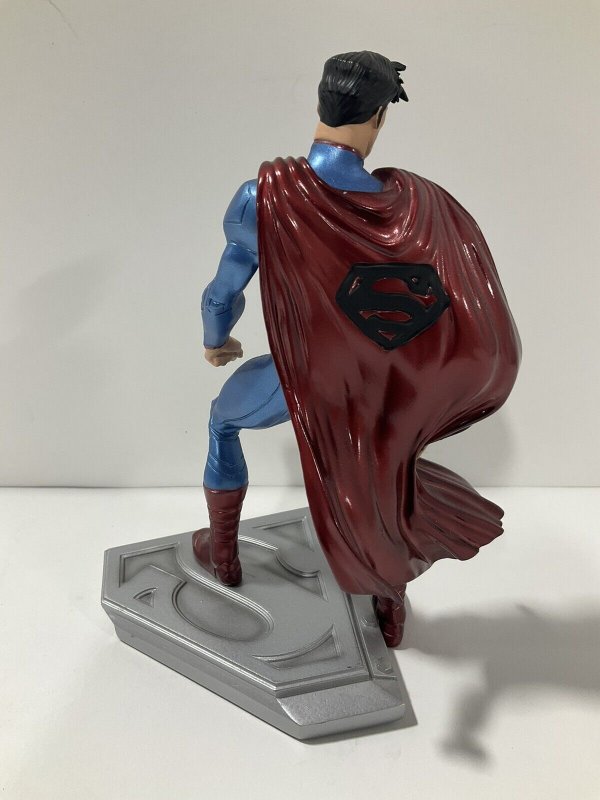 SUPERMAN MAN OF STEEL JOHN ROMITA JR STATUE LIMITED 1823/5200 W/BOX  