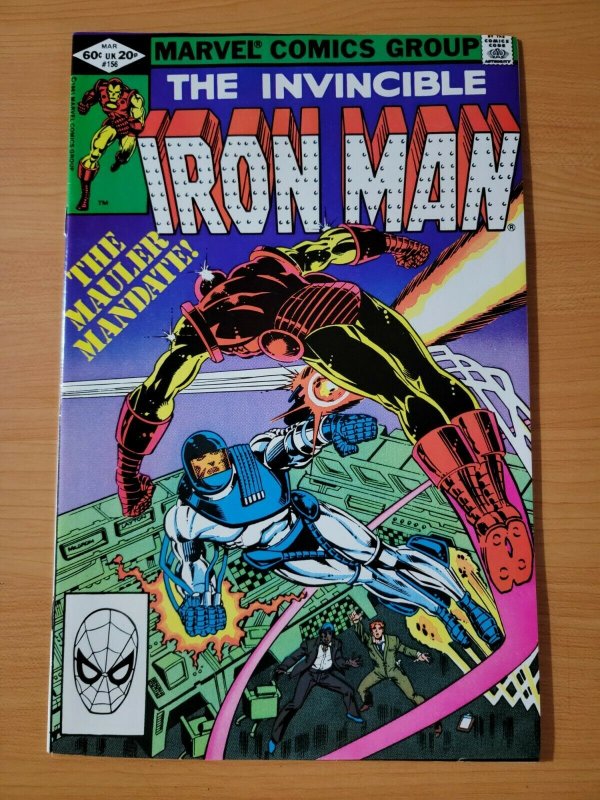 Invincible Iron Man #156 Direct Market ~ NEAR MINT NM ~ 1982 Marvel Comics