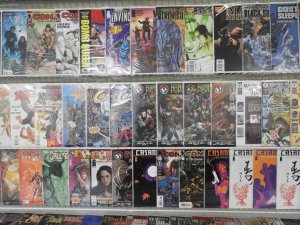 Huge Lot 150+ Comics W/ Pitt, Powers, Red Sonja+ Avg VF- Condition!