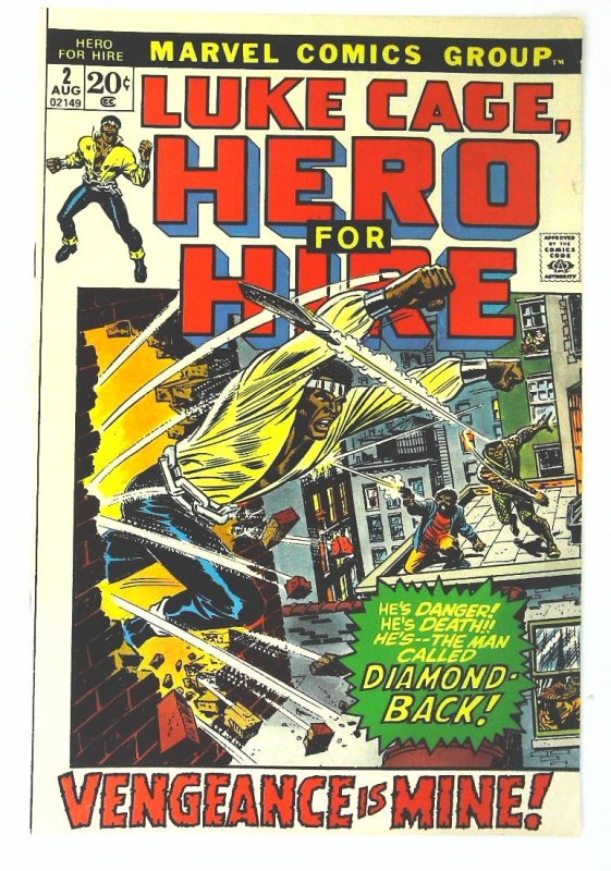 Hero for Hire   #2, VF- (Actual scan)