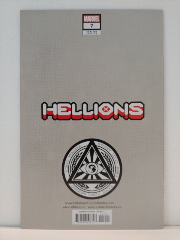 Hellions #7 Kael Ngu Virgin Variant (2020) VF+