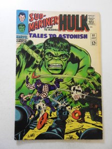 Tales to Astonish #81 (1966) FN- Condition! small tape pull bc