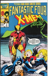 Fantastic Four vs. X-Men #2 (1987) Mr. Fantastic