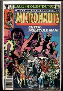 Micronauts #23 (1980) Micronauts / Enigma Force